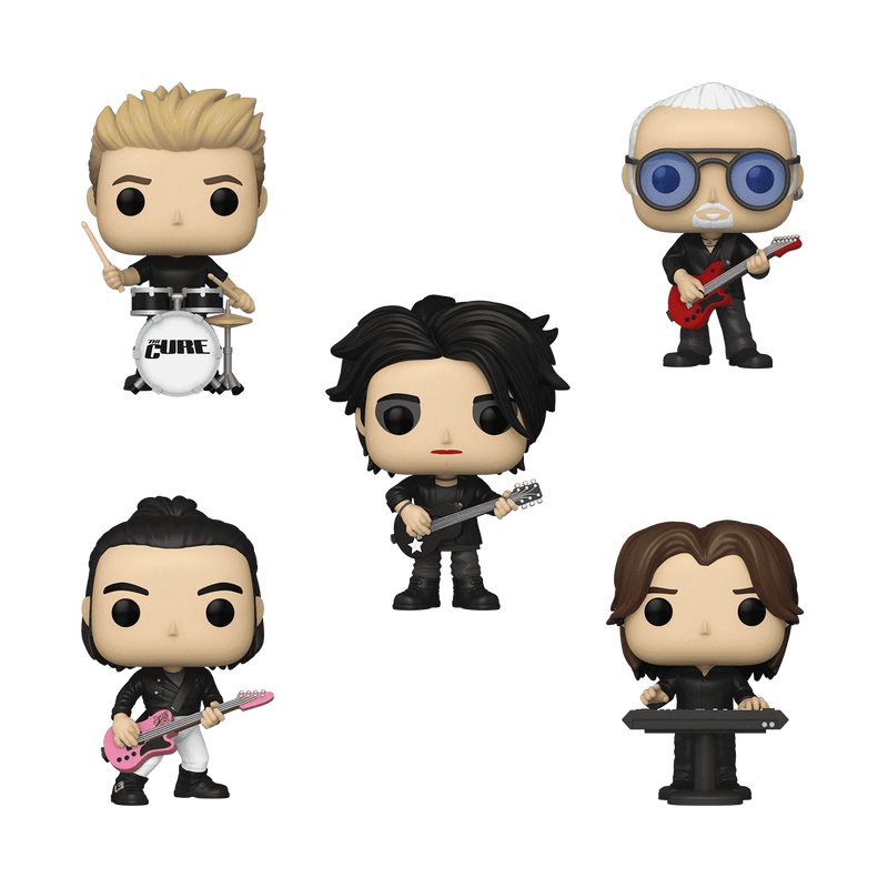 5 Pack The Cure: Jason Cooper/Reeves Gabrels/Robert Smith/Simon Gallup/Roger O'Donnell