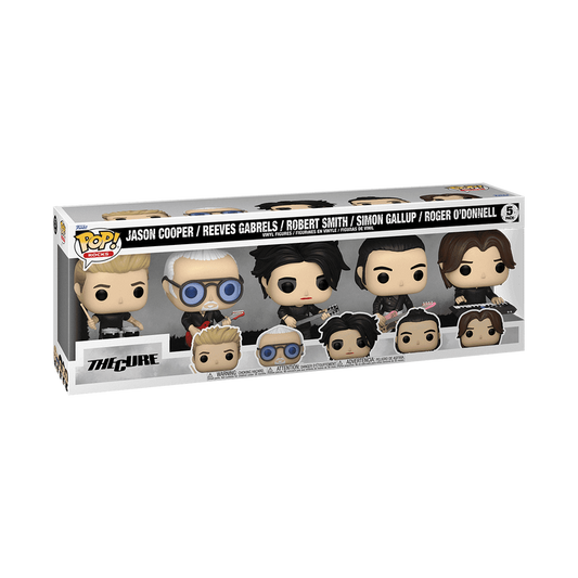 5 Pack The Cure: Jason Cooper/Reeves Gabrels/Robert Smith/Simon Gallup/Roger O'Donnell