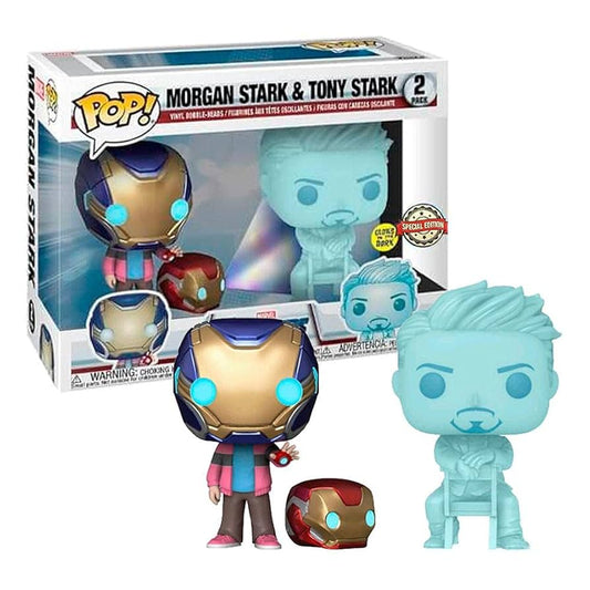 2 Pack Marvel Avengers : Morgan Stark And Tony Stark