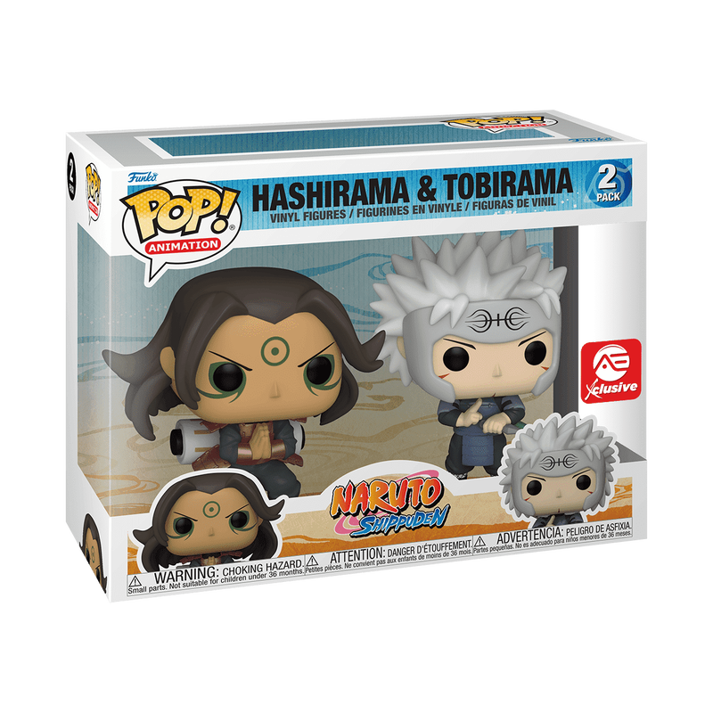 2 Pack Naruto Shippuden: Hashirama And Tobirama Exclusive