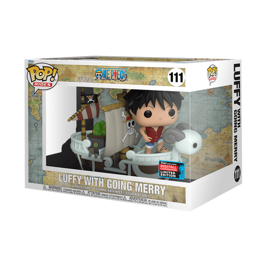*BROKEN FLAG* 111 One Piece : Luffy with Going Merry (NYCC 2022 Shared Exclusive)