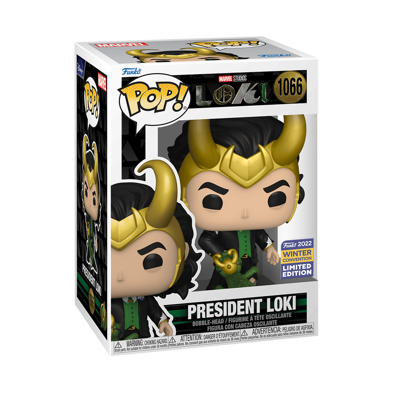 1066 Marvel: President Loki (2022 Winter Convention Shared Exclusive)
