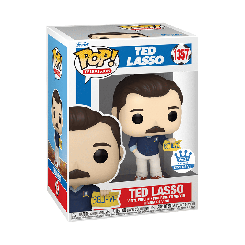 1357 Ted Lasso: Ted Lasso with Believe Sign Exclusive