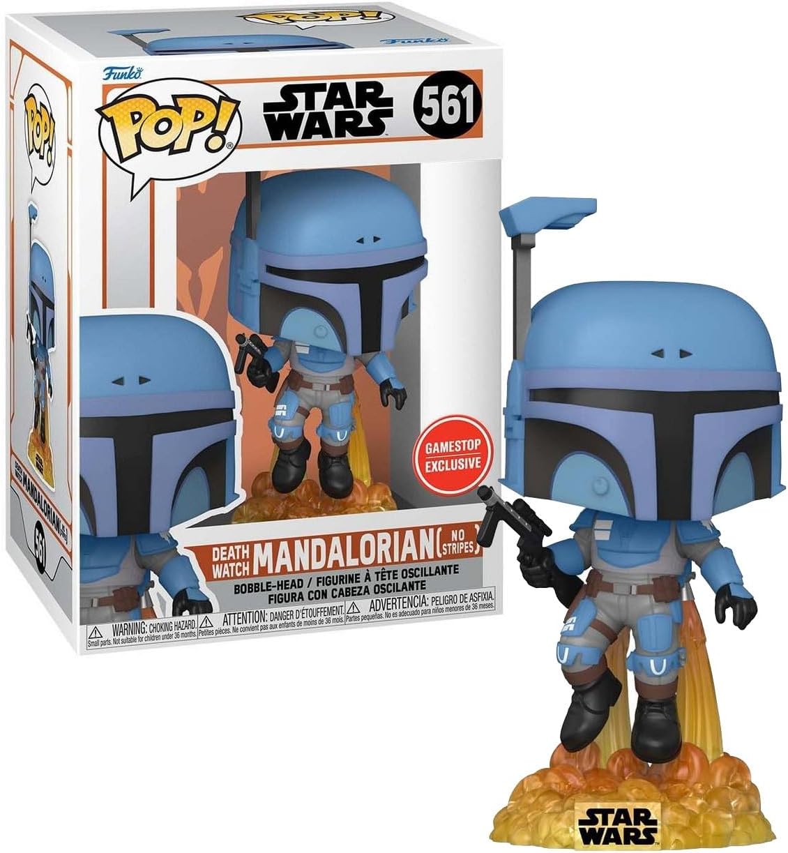 561 The Mandalorian Star Wars: Death Watch Mandalorian Exclusive [No Stripes]