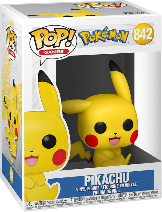 *NON-MINT* 842 Pokemon: Pikachu Sitting