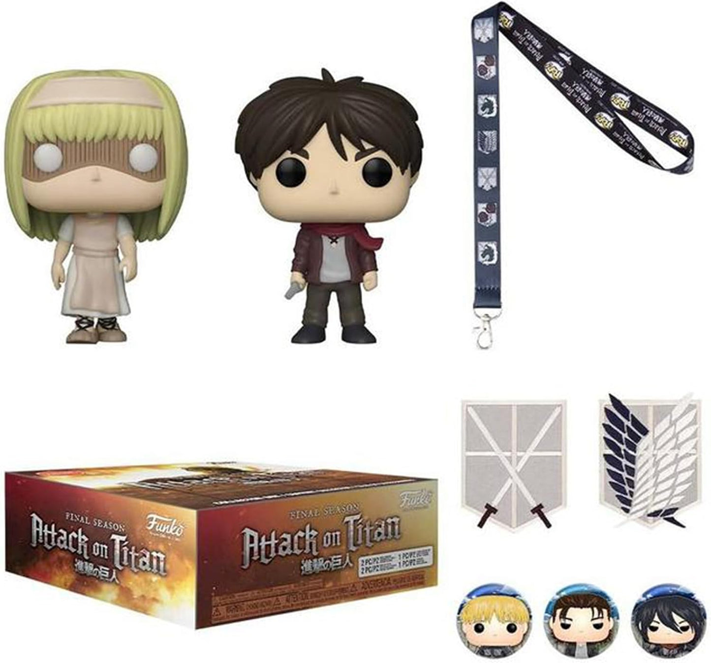 Attack on Titan - Final Season Collector's Box - Exclusive with Ymir Fritz and Child Eren