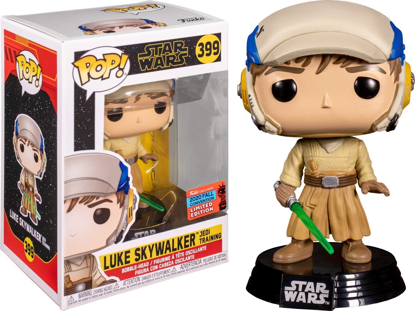 *NON-MINT* 399 Star Wars: Luke Skywalker Jedi Training (Fall Convention LE Shared Sticker)