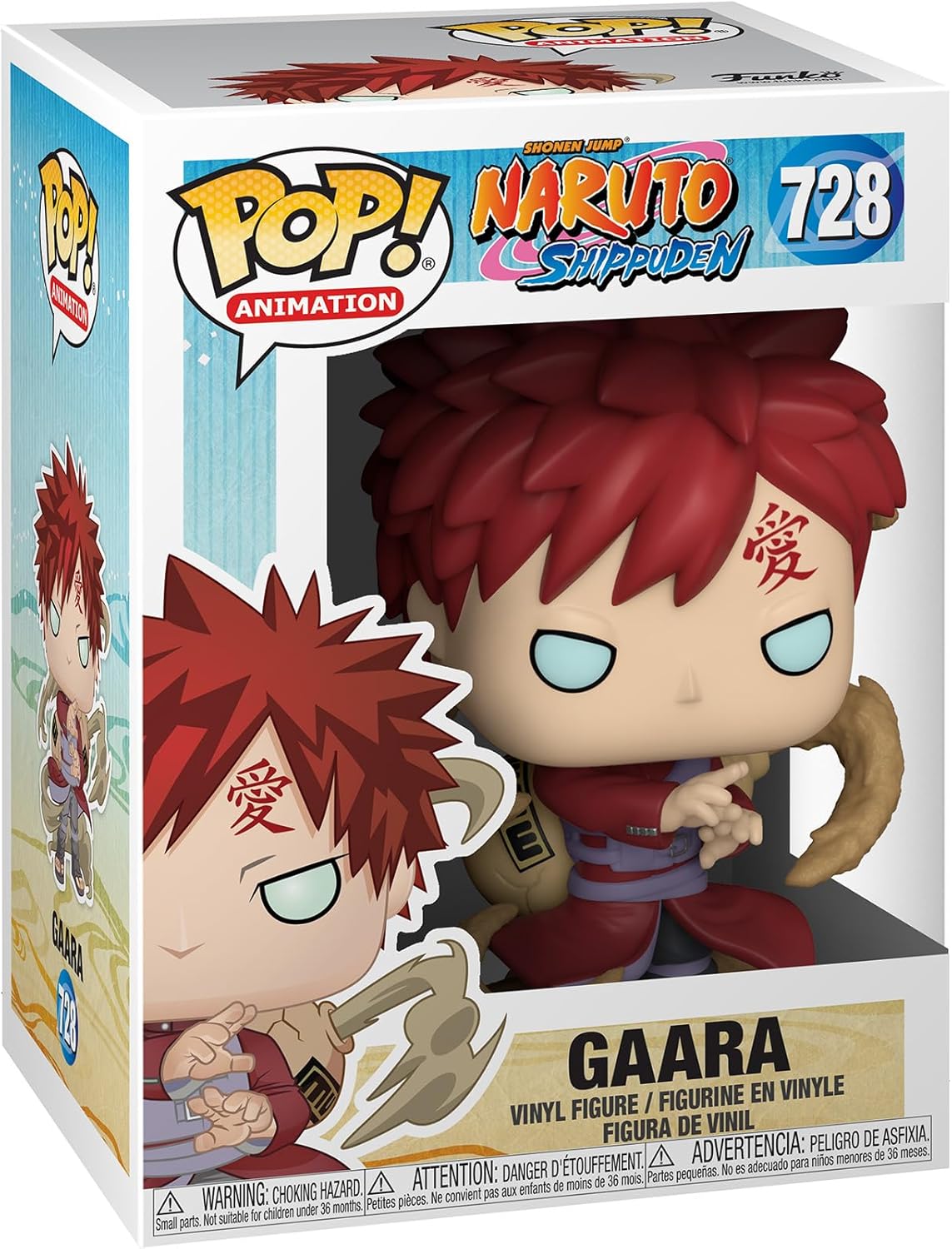*NON-MINT* 728 Naruto Shippuden: Gaara