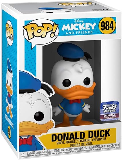 984 Mickey And Friends : Donald Duck Exclusive