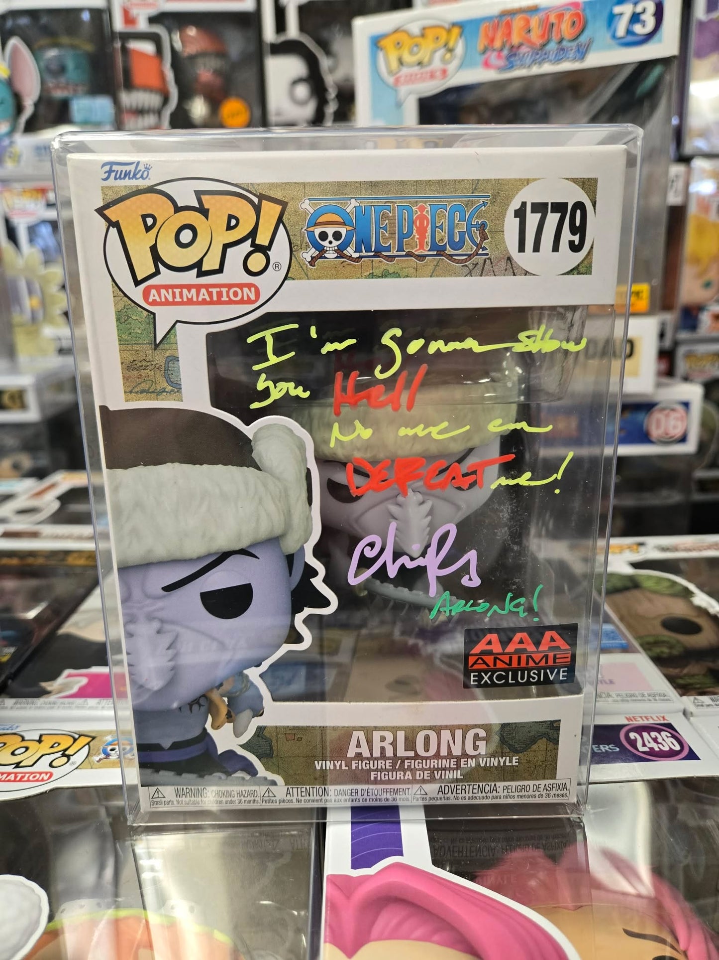 1779 One Piece: Arlong Exclusive Signed by Chris Rager