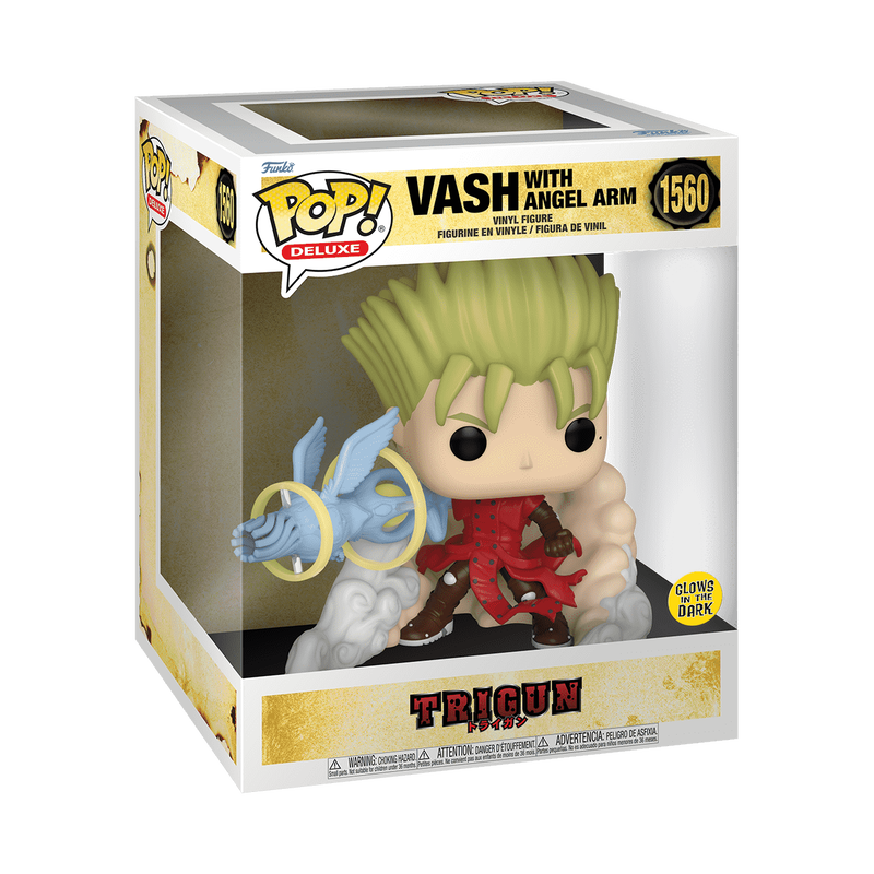 1560 Trigun: Deluxe Vash with Angel Arm (Glow)