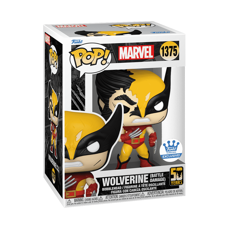 1375 Marvel: Wolverine (Battle Damage) Exclusive