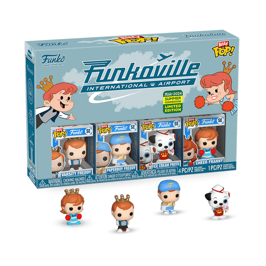Bitty Pop : Funkoville International Airport 4-Pack (Exclusive)
