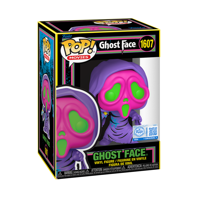 1607 Scream: Ghost Face (Black Light)