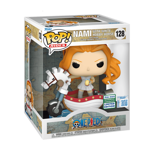 128 One Piece Rides Deluxe: Nami with White Hobby Horse