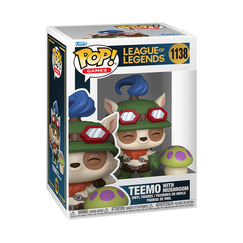 1138 League of Legends: Teemo with Mushroom