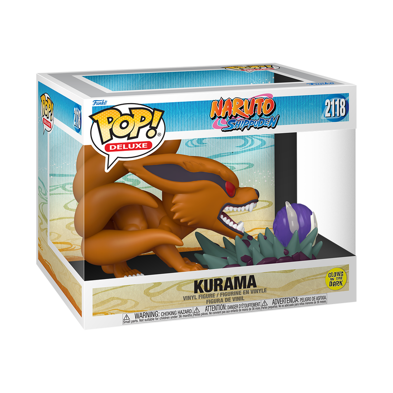 *NON MINT* 2118 Naruto Shippuden : Kurama glow in the dark