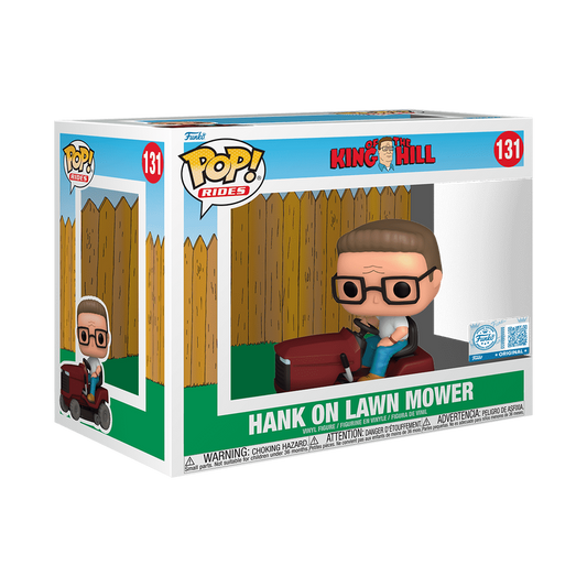 131 King of the Hill : Rides Hank on Lawn Mower