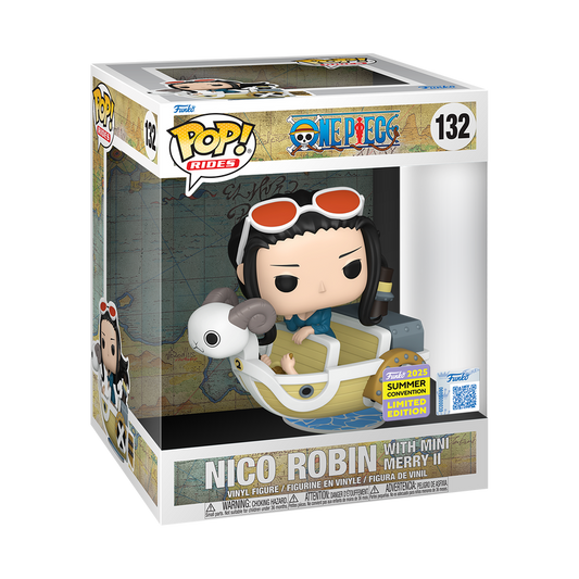 132 One Piece : Nico Robin with Mini Merry II