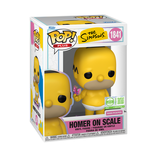 1841 The Simpsons: Homer on Scale with Pop! Protector