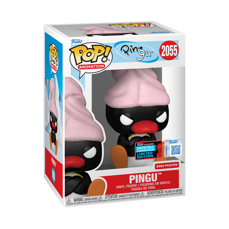 2055 Pingu: Pingu (Bath Towel) with Pop! Protector Exclusive