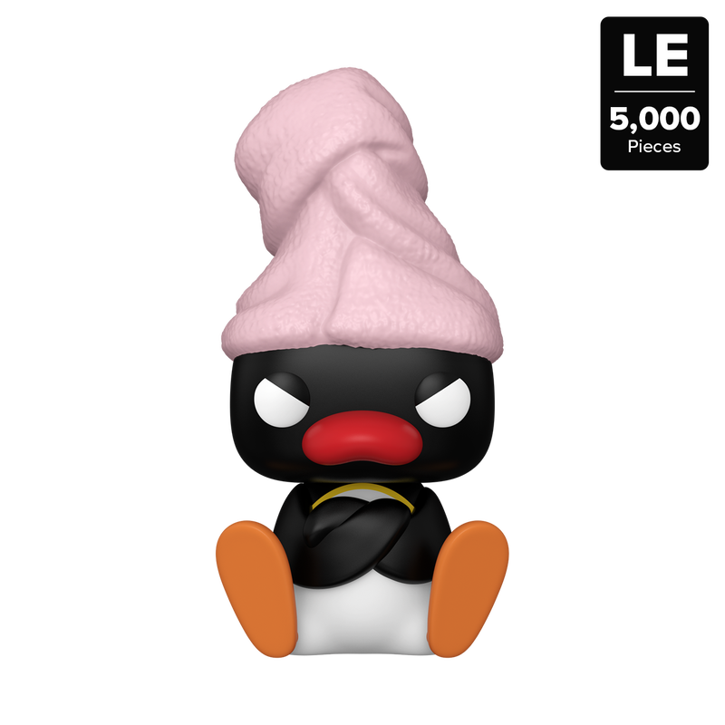 2055 Pingu: Pingu (Bath Towel) with Pop! Protector Exclusive