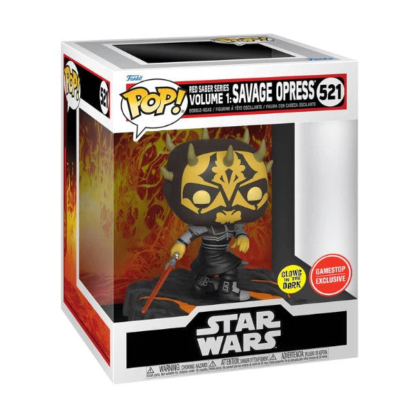 521 Red Saber Volume 1 - Star Wars: Savage Opress Exclusive Deluxe [Glows in the Dark]