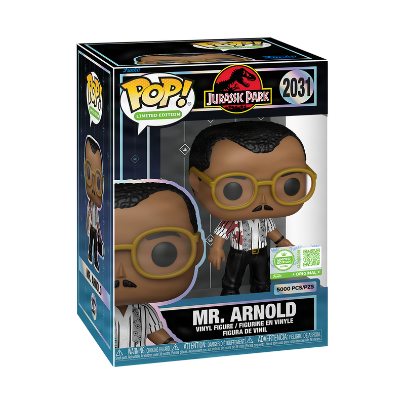 2031 Jurassic Park: Mr. Arnold with Pop! Protector LE5000