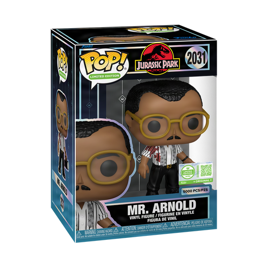 2031 Jurassic Park: Mr. Arnold with Pop! Protector LE5000