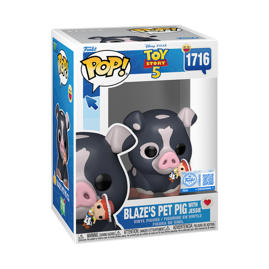 1716 Pixar Toy Story 5: Blaze's Pet Pig with Jessie