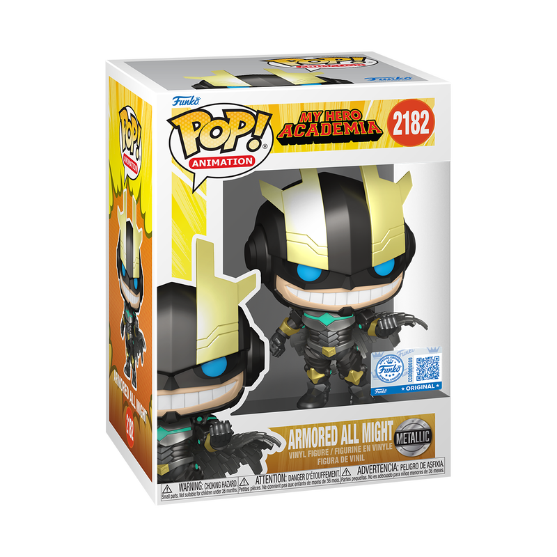 2182 My Hero Academia: Armored All Might Metallic Exclusive