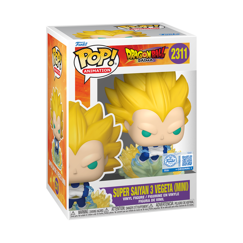 2311 Dragon Ball Daima: Super Saiyan 3 Vegeta (Mini) Exclusive