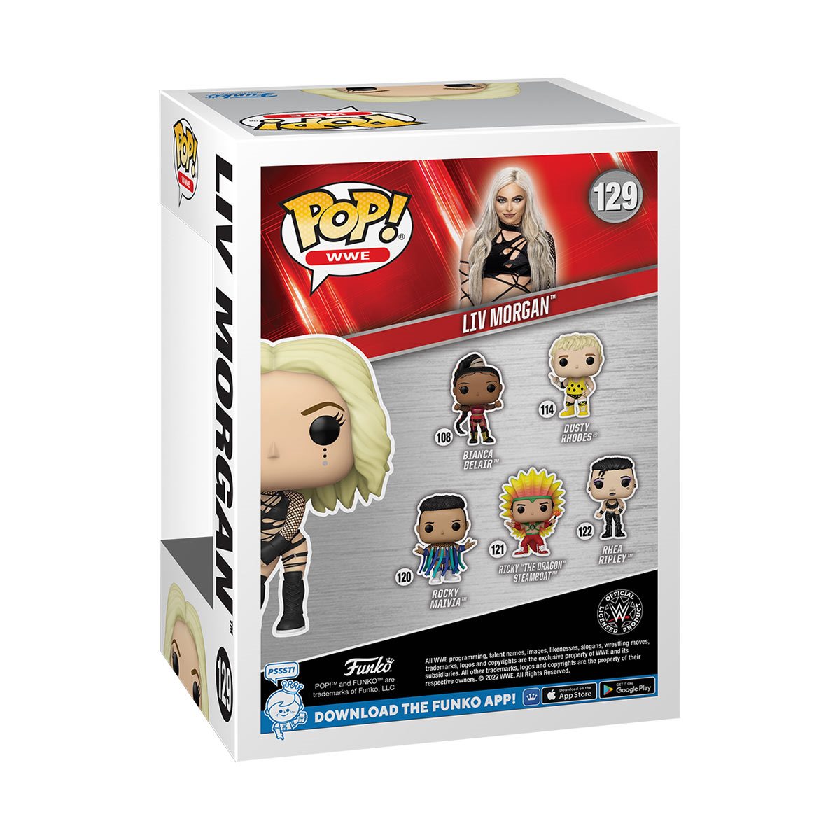 129 WWE : Liv Morgan (2023 Fun Run Exclusvie)