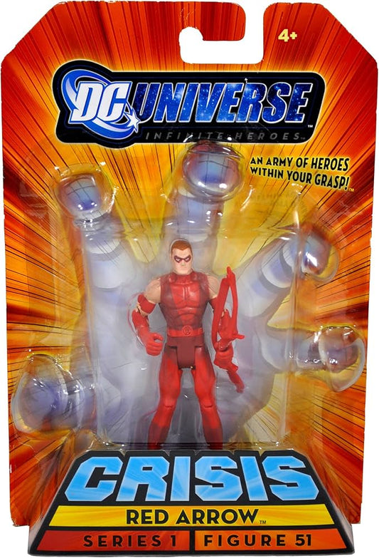 C Mattel DC universe crisis red arrow