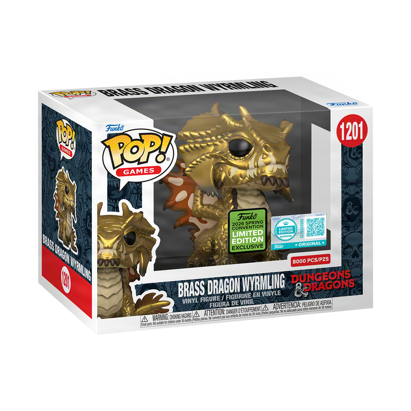 1201 Dungeons & Dragons: Brass Dragon Wyrmling LE8000 Exclusive