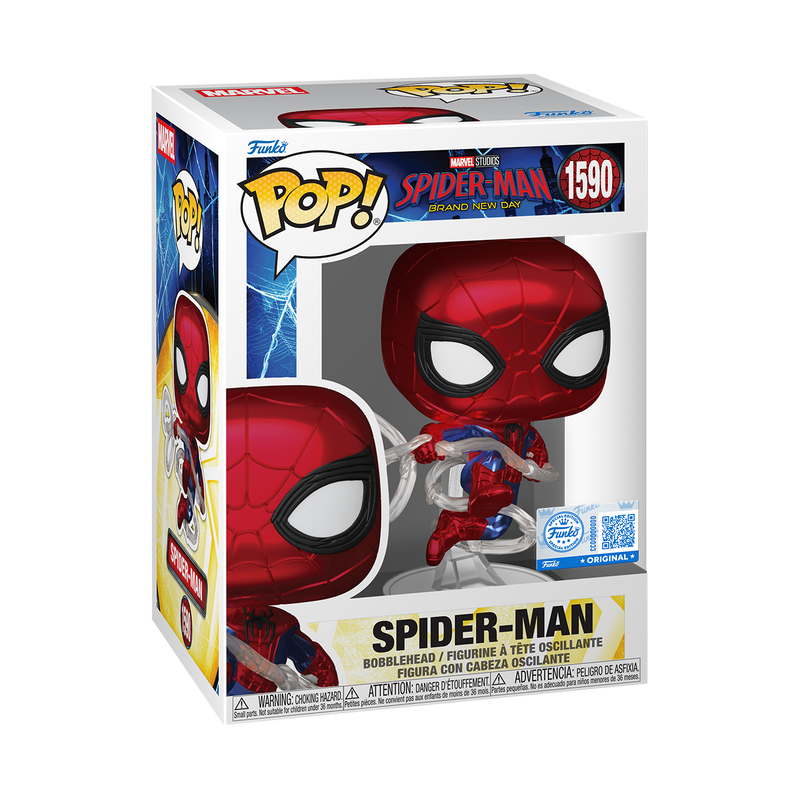 1590 Spider-Man: Spider-Man (Brand New Day) (Metallic) Exclusive