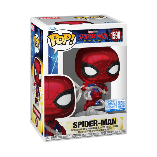 1590 Spider-Man: Spider-Man (Brand New Day) (Metallic) Exclusive