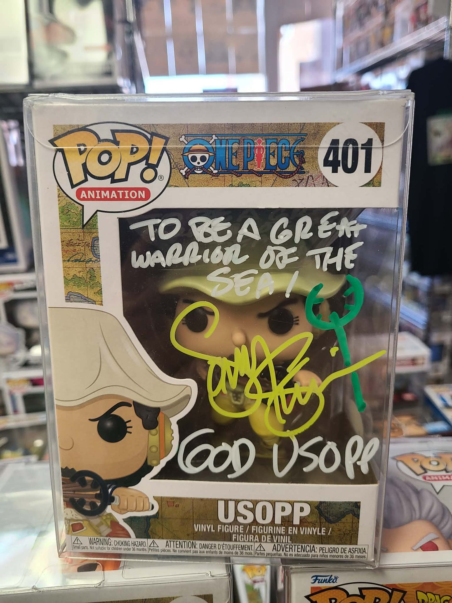 401 One Piece: Usopp signed by Sonny Strait