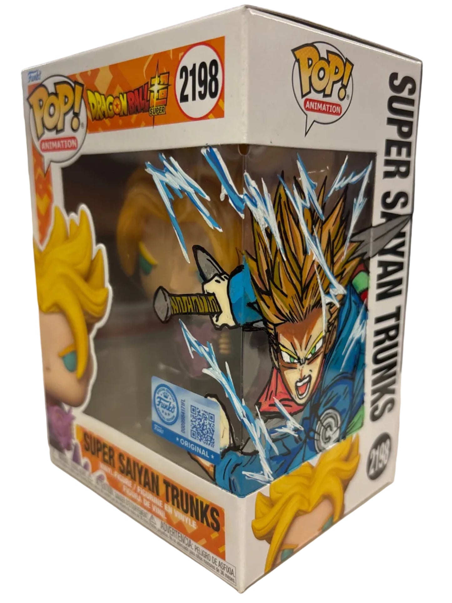 *Custom Art* 2198 Dragon Ball: Super Saiyan Trunks Exclusive (Common Only)