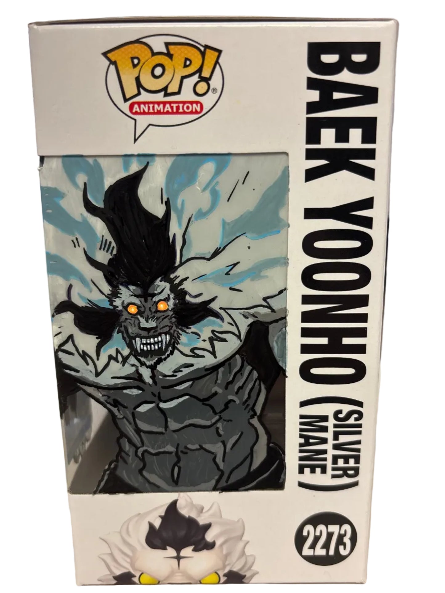 *Custom Art* 2273 Solo Leveling: Baek Yoonho (Silver Mane)