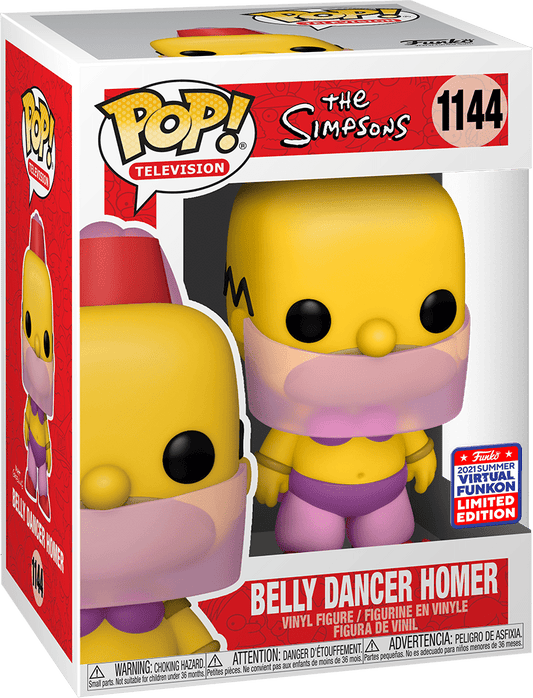 1144 The Simpsons: Belly Dancer Homer (2021 Summer Virtual FunKon Shared Exclusive)