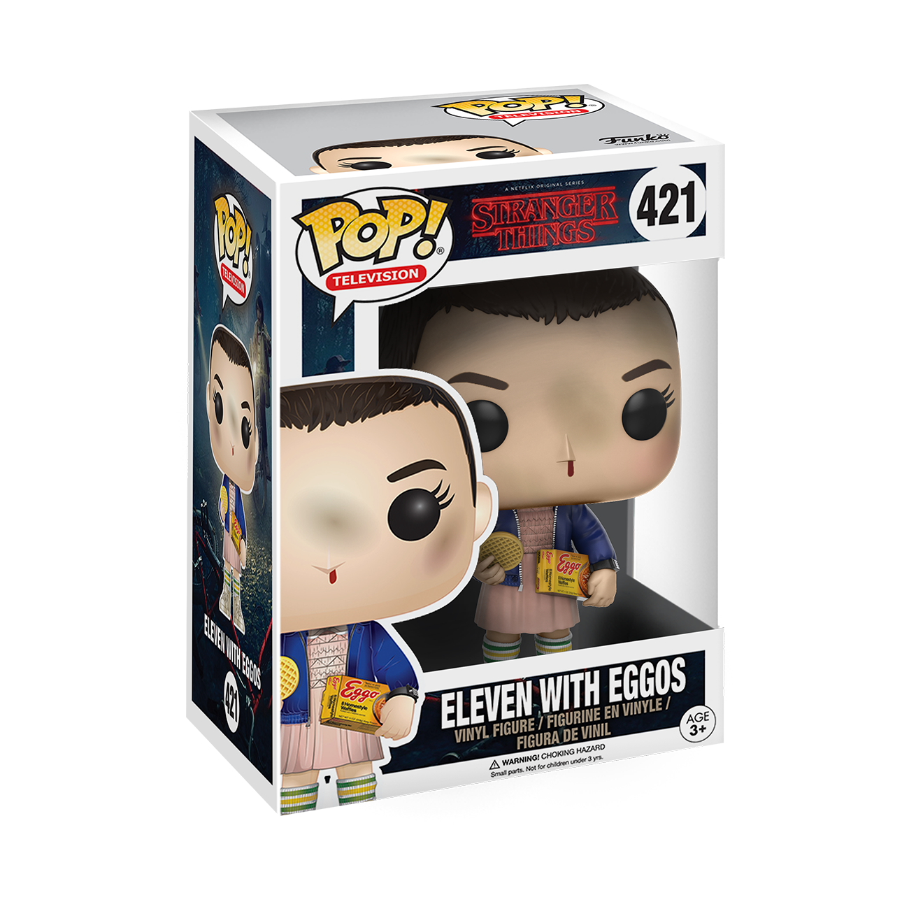 *DAMAGED* 421 Stranger Things : Eleven with Eggos