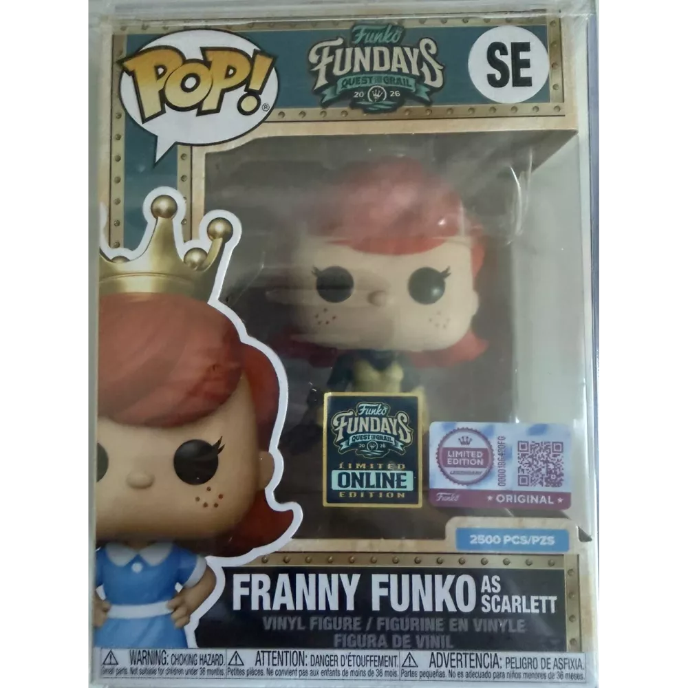 SE FUNKO FUNDAYS QUEST GRAIL 2026:  Franny Funko as Scarlett (2500pcs)