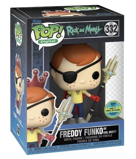 332 Rick and Morty: Freddy Funko as Evil Morty Royalty LE 2200