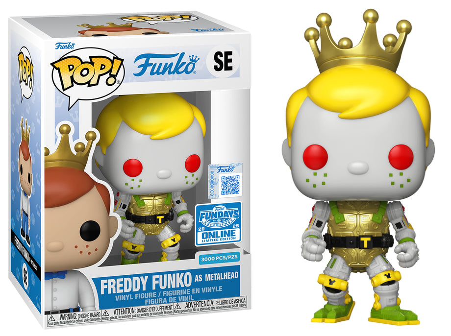 Freddy Funko As Metalhead (Funko Fundays 2025 Limited Online Edition) LE3000