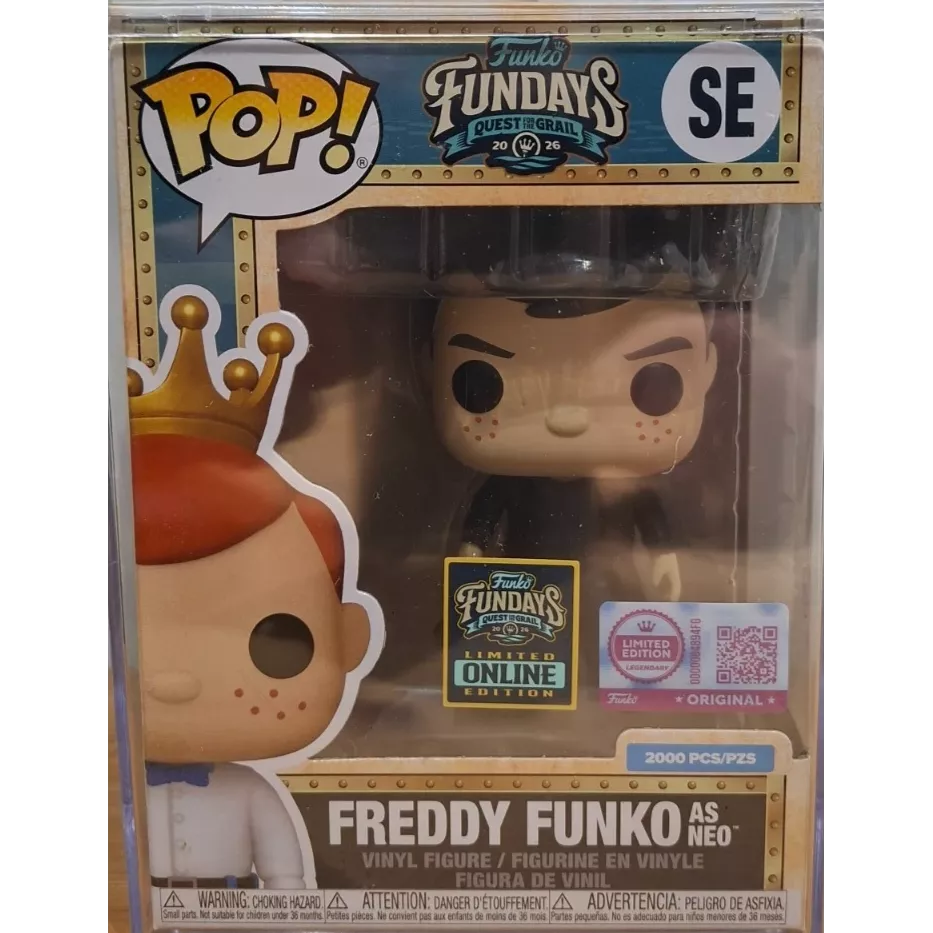 SE FUNKO FUNDAYS QUEST GRAIL 2026: Freddy Funko as Neo (2000pcs)