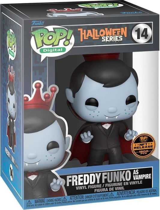 14 Halloween Series: Freddy Funko as Vampire Legendary NFT LE1800 Pcs
