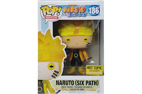 *NON-MINT* 186 Naruto Shippuden: Naruto (Six Path) Exclusive