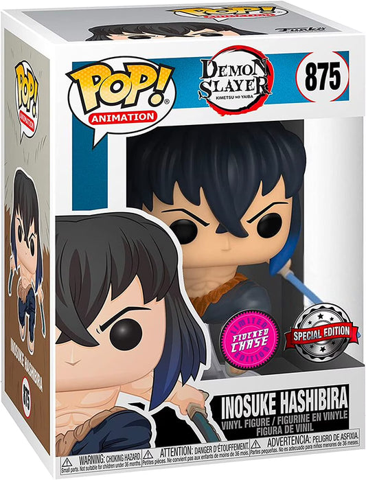 875 Demon Slayer: Inosuke Hashibira LE Flocked Chase Special Edition