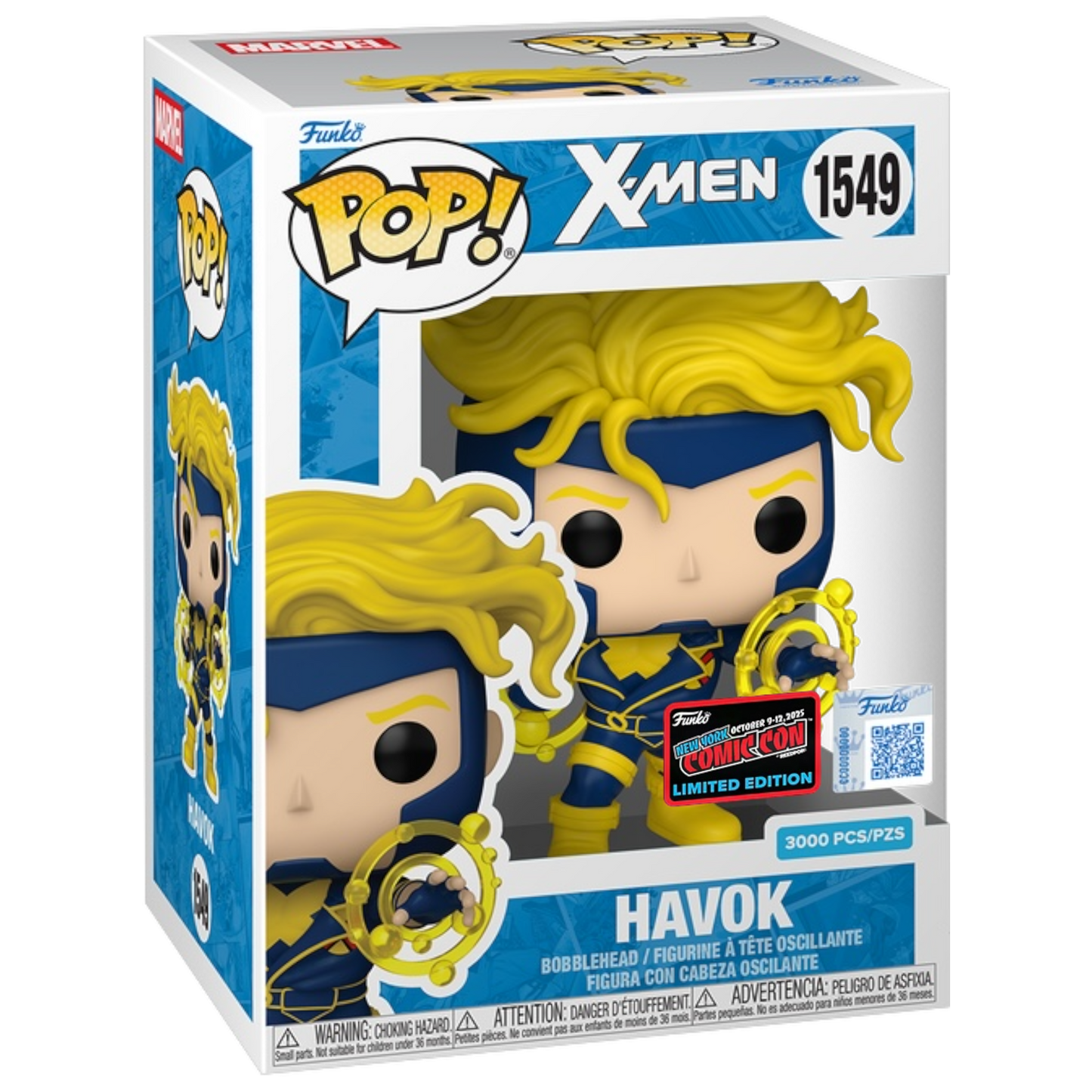 1549 X-Men: Havoc NYCC 2025 Exclusive Sticker LE3000